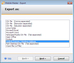 Export contacts